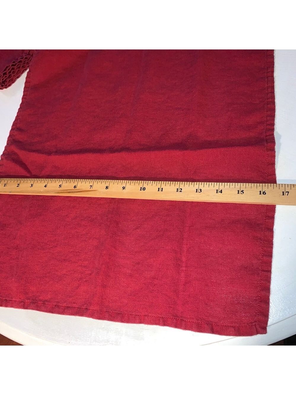 Unbranded Red Table Linens One Size - Picture 3 of 5